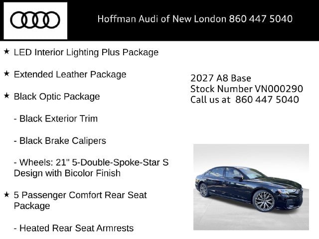 New 2027 Audi A8 L 3.0T AWD/4WD image 6