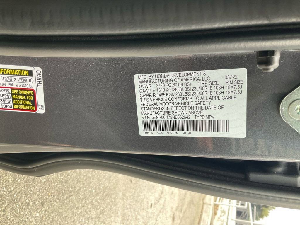 Used 2022 Honda Odyssey EX-L image 37