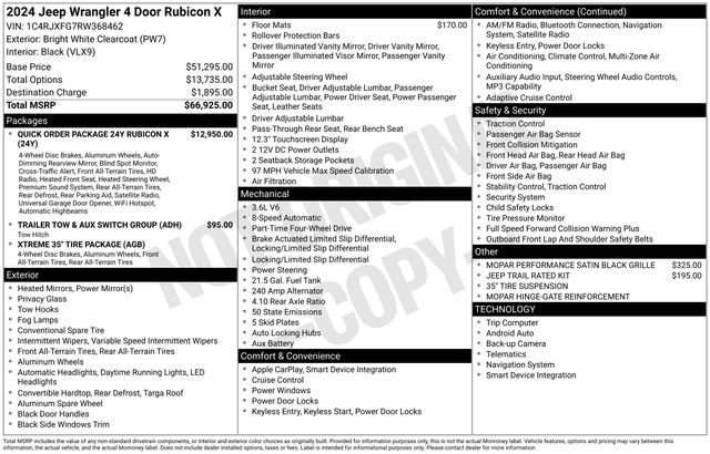 Used 2024 Jeep Wrangler Unlimited Rubicon image 16