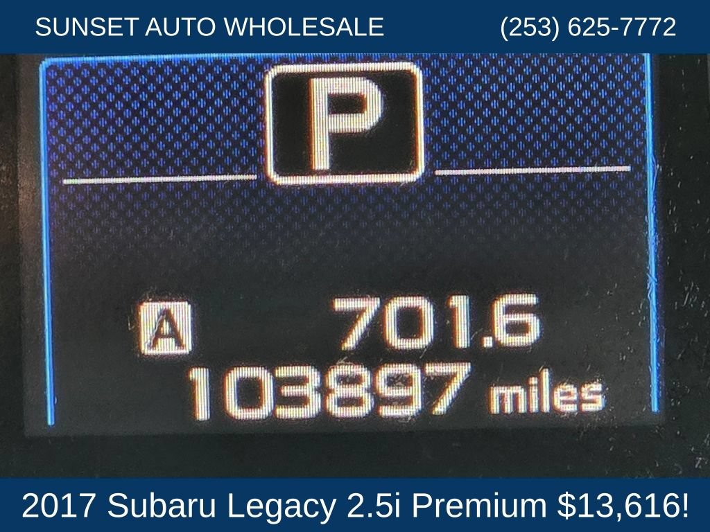 Used 2017 Subaru Legacy 2.5i Premium w/ Moonroof Package AWD/4WD image 33