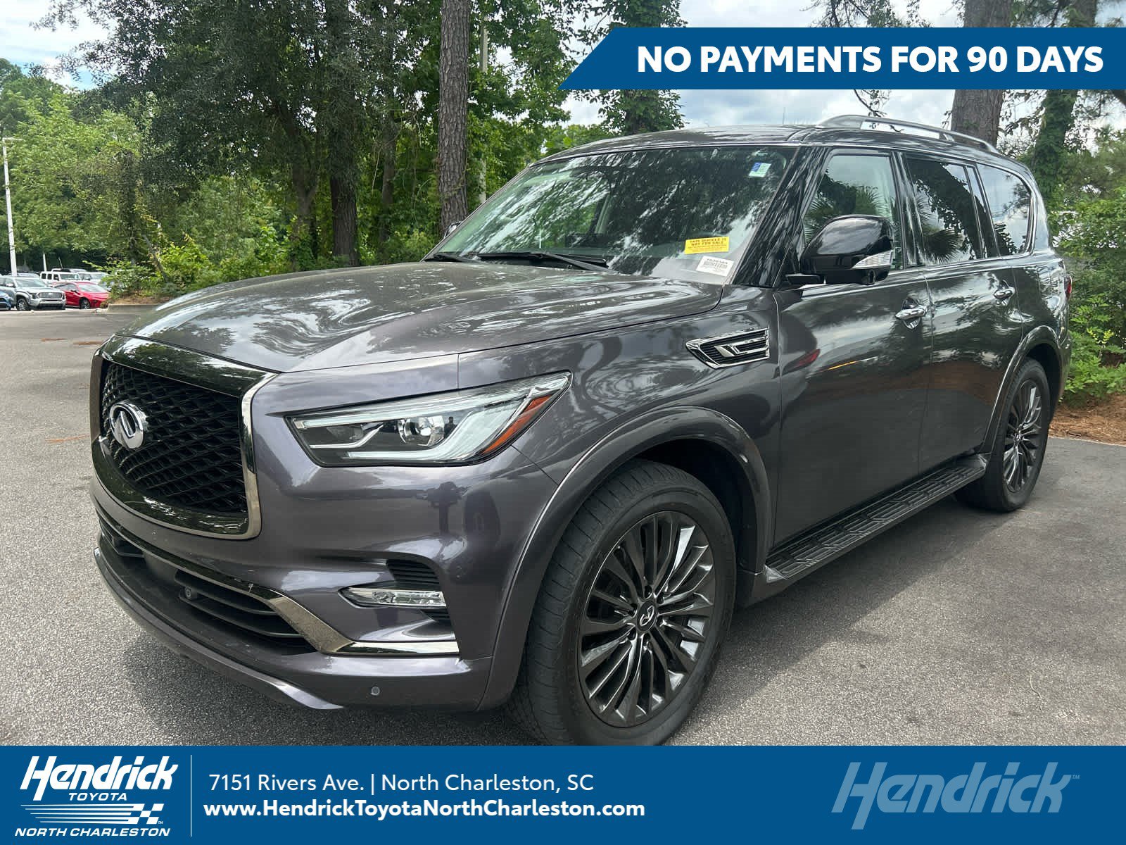 Used 2023 INFINITI QX80 Premium Select w/ Cargo Package AWD/4WD image 1