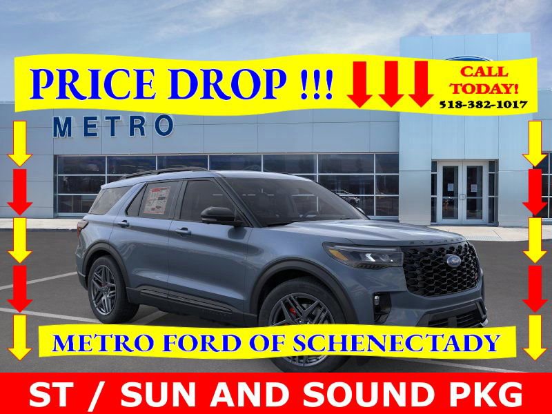 New 2026 Ford Explorer ST w/ Sun And Sound Package