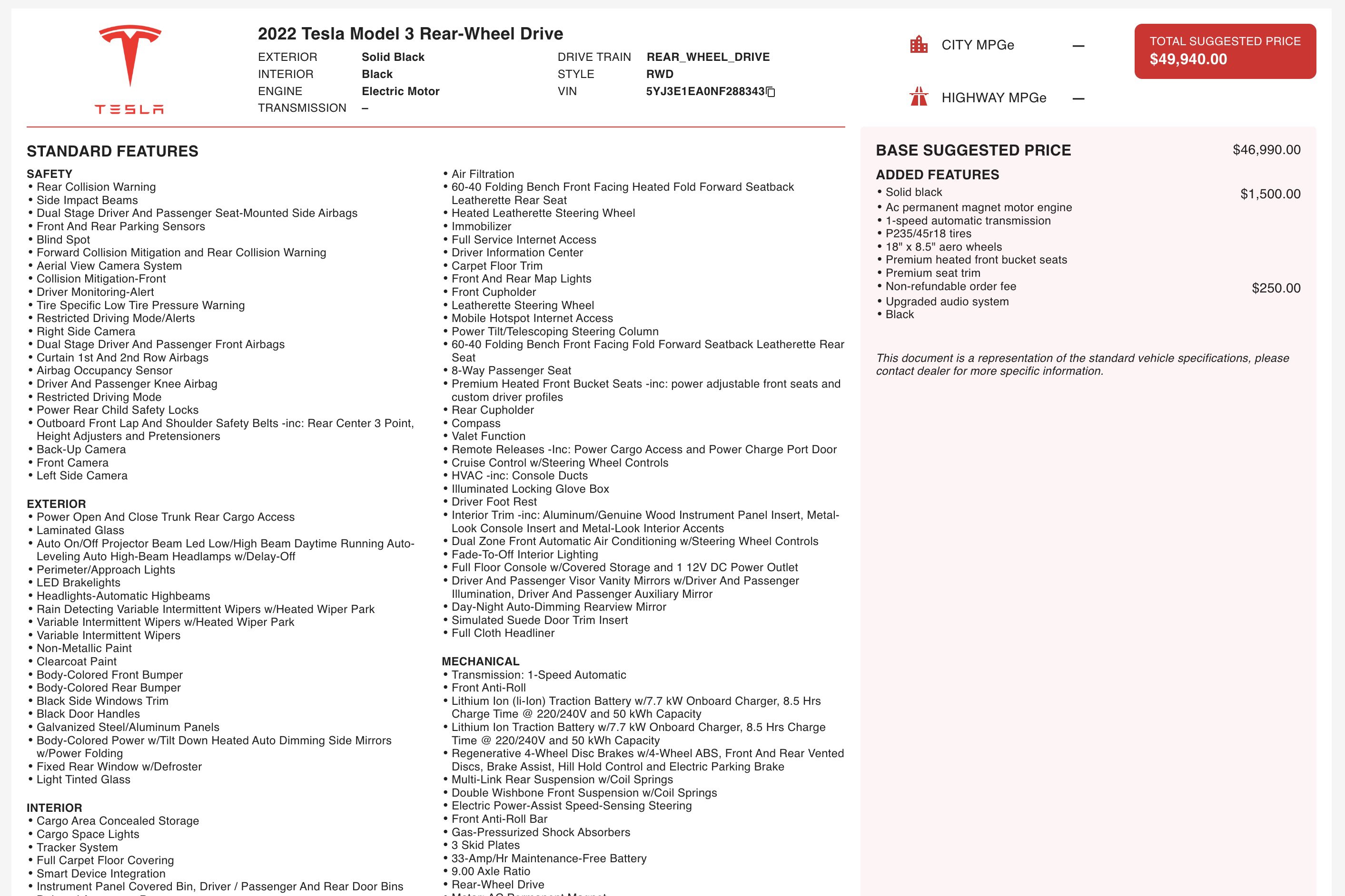 Used 2022 Tesla Model 3 image 5