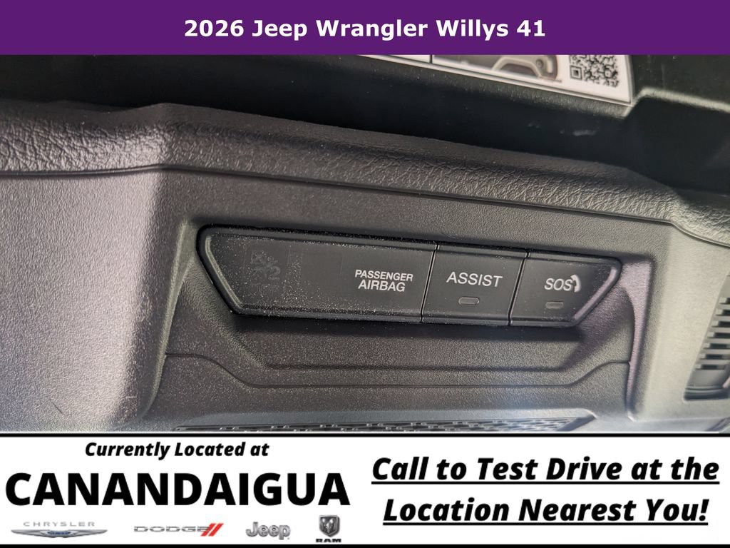 New 2026 Jeep Wrangler Unlimited Sport AWD/4WD image 25