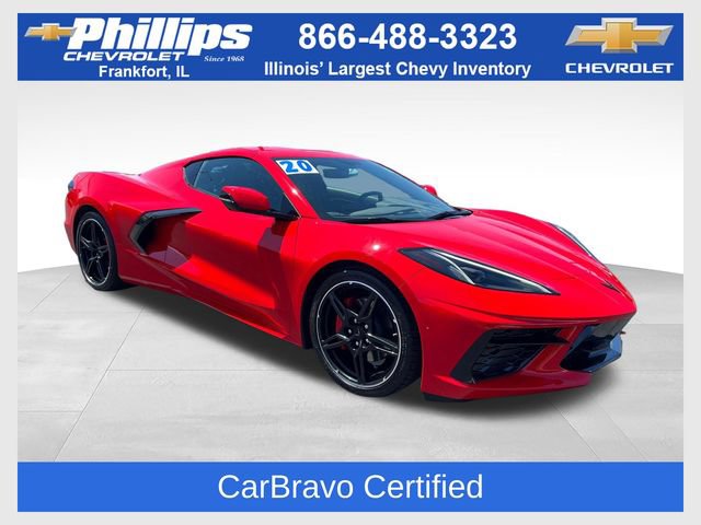 Certified 2020 Chevrolet Corvette Stingray Preferred Cpe w/ 2LT Preferred Equipment Group RWD image 1