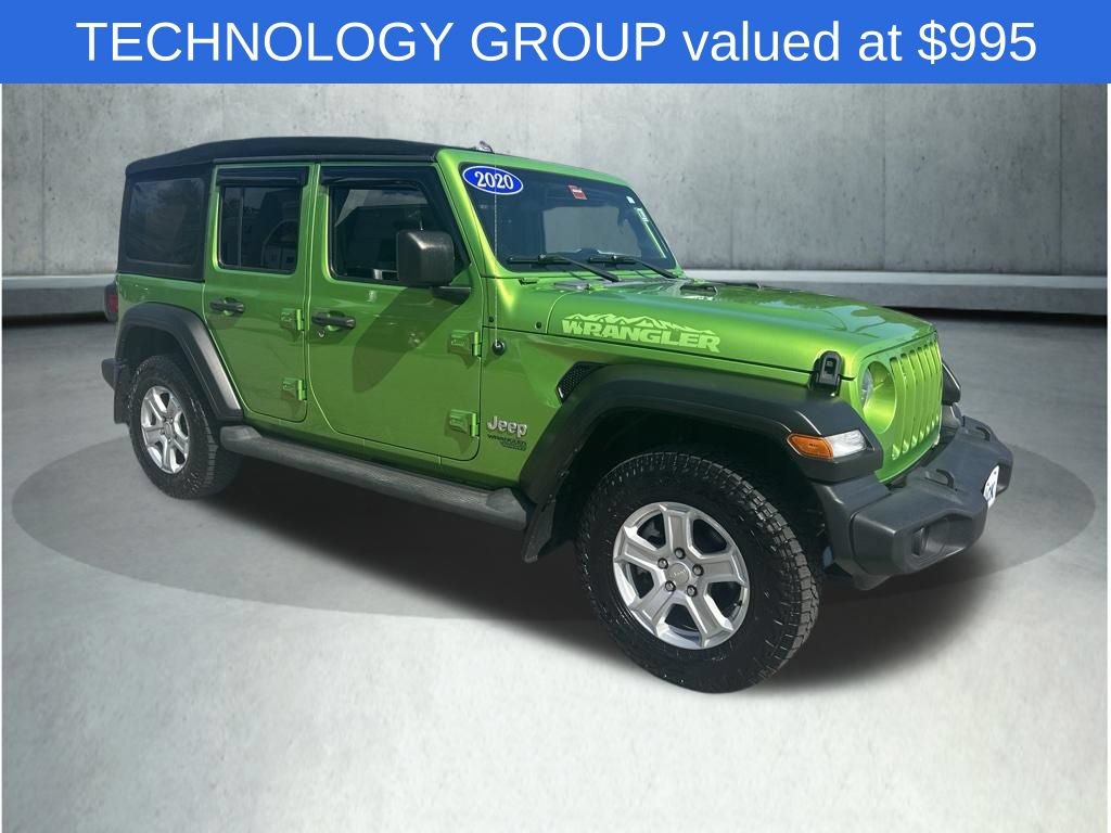 Used 2020 Jeep Wrangler Unlimited Sport S AWD/4WD image 9