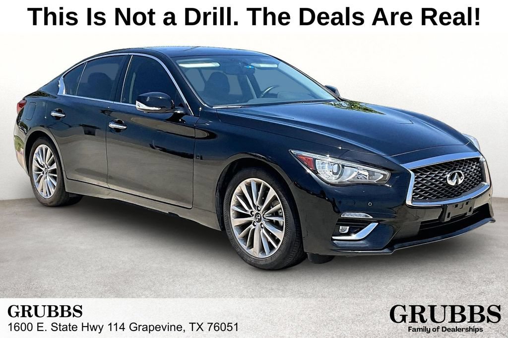 Used 2023 INFINITI Q50 Luxe w/ Cargo Package