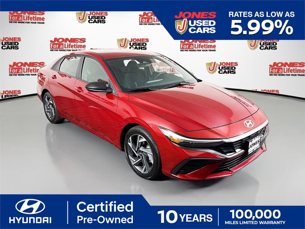Certified 2025 Hyundai Elantra Sport w/ Cargo Package FWD image 1