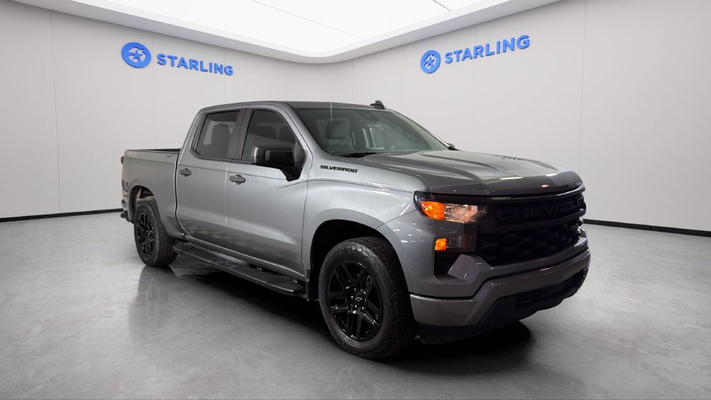 Certified 2023 Chevrolet Silverado 1500 Custom w/ LPO, Dark Essentials Package AWD/4WD image 14