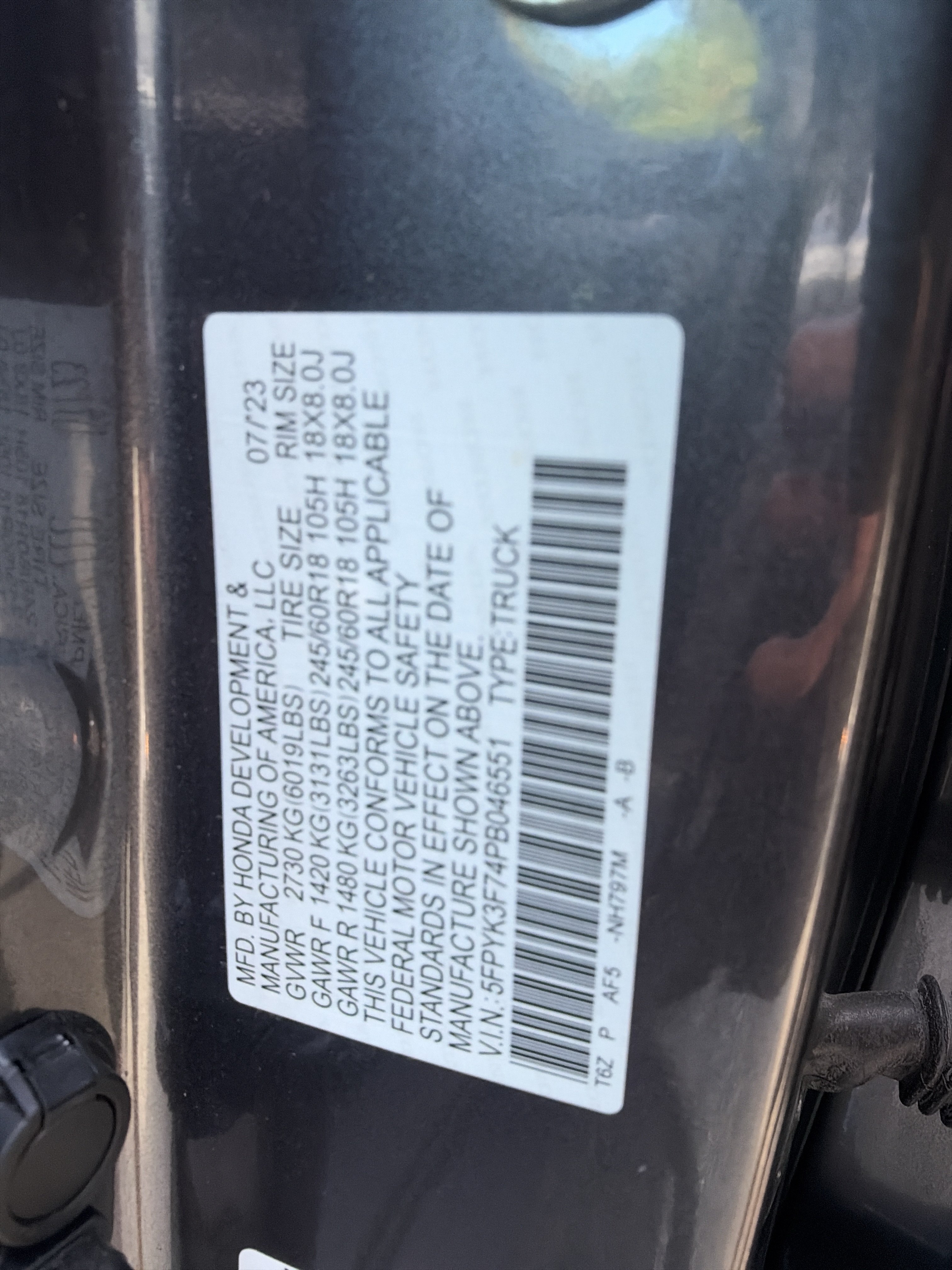 Used 2023 Honda Ridgeline RTL-E image 34