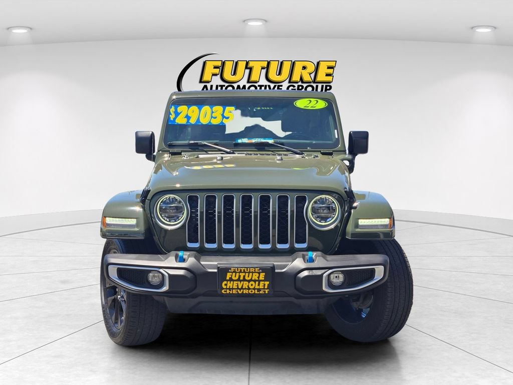 Used 2022 Jeep Wrangler Unlimited Sahara AWD/4WD image 2