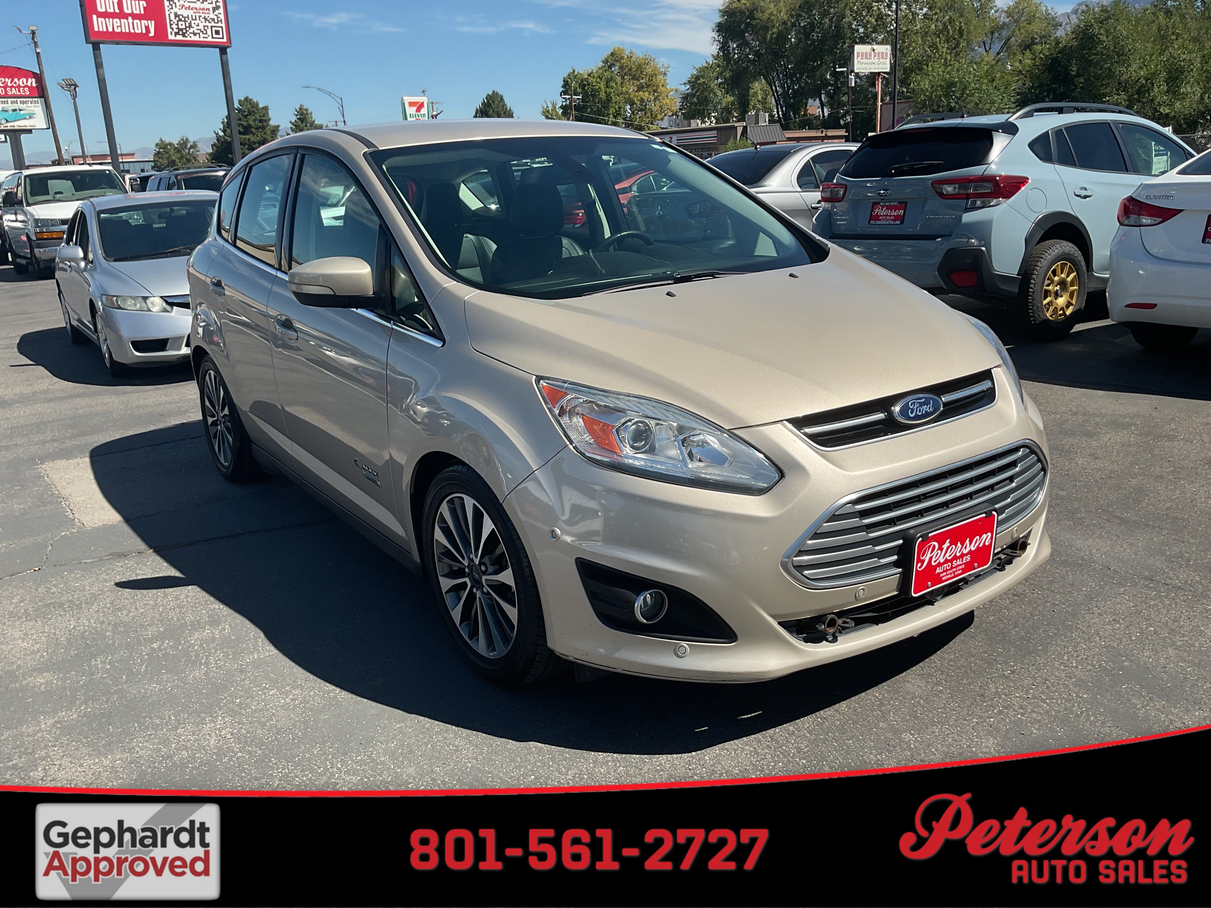 Used 2017 Ford C-MAX Energi Titanium w/ Equipment Group 501A FWD image 1