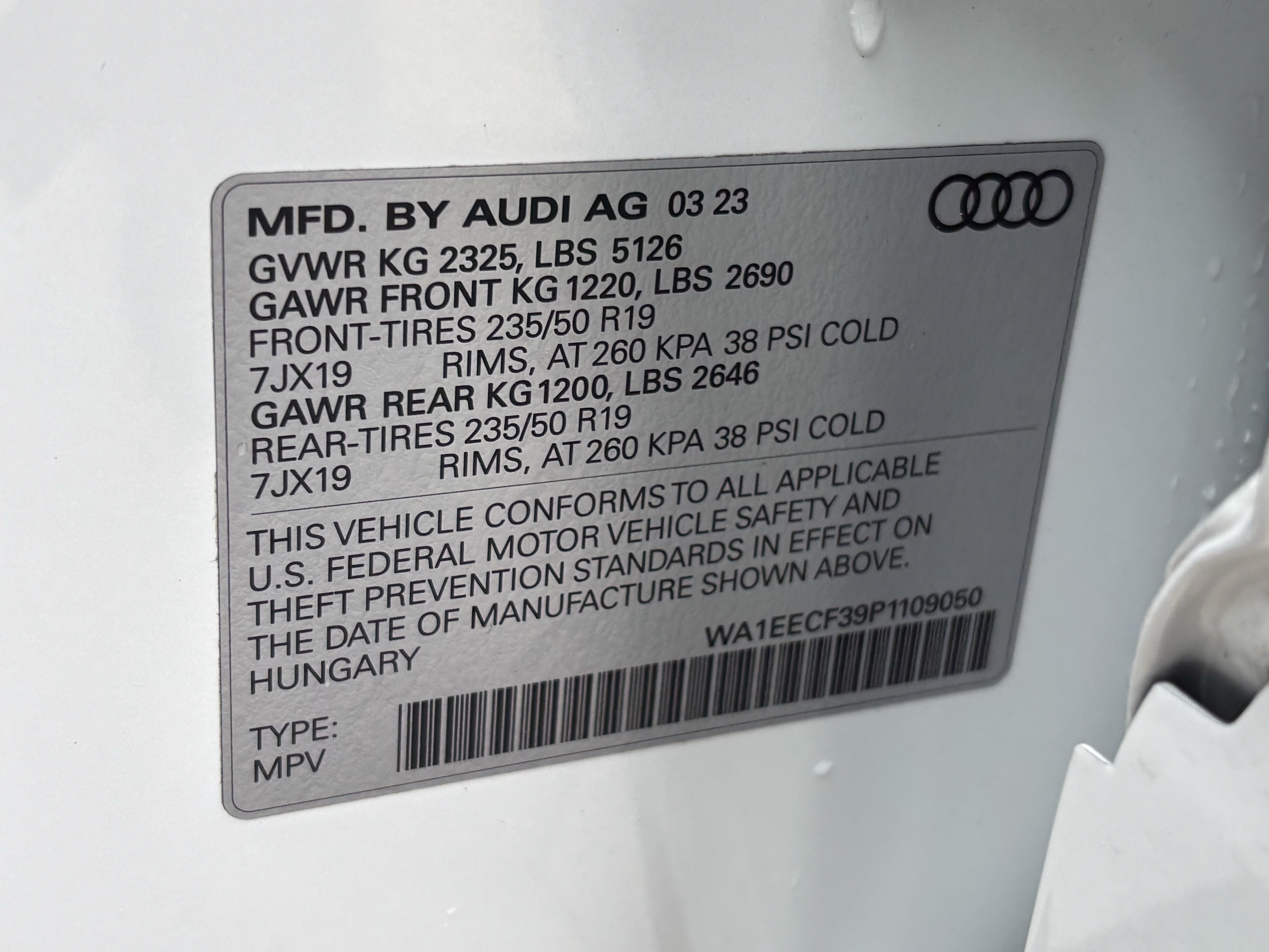 Certified 2023 Audi Q3 2.0T Premium Plus w/ Premium Plus Package AWD/4WD image 37