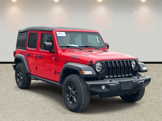 Used 2022 Jeep Wrangler Unlimited Willys image 3