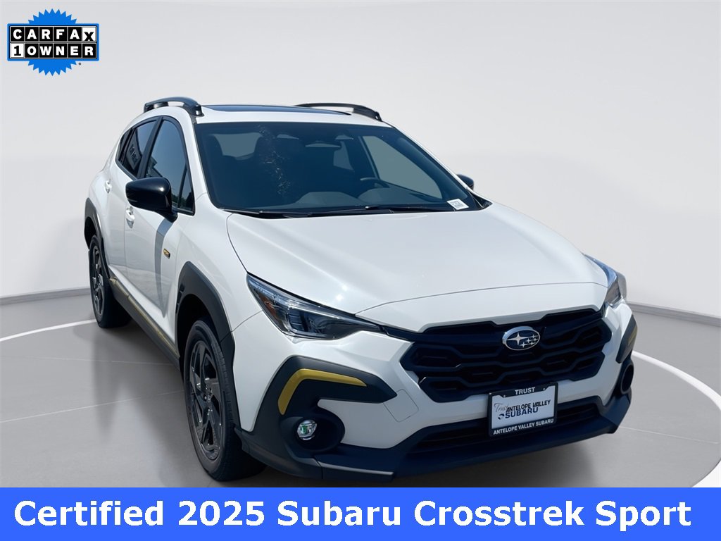 Certified 2025 Subaru Crosstrek 2.5i Sport w/ Crosstrek Mirror Package