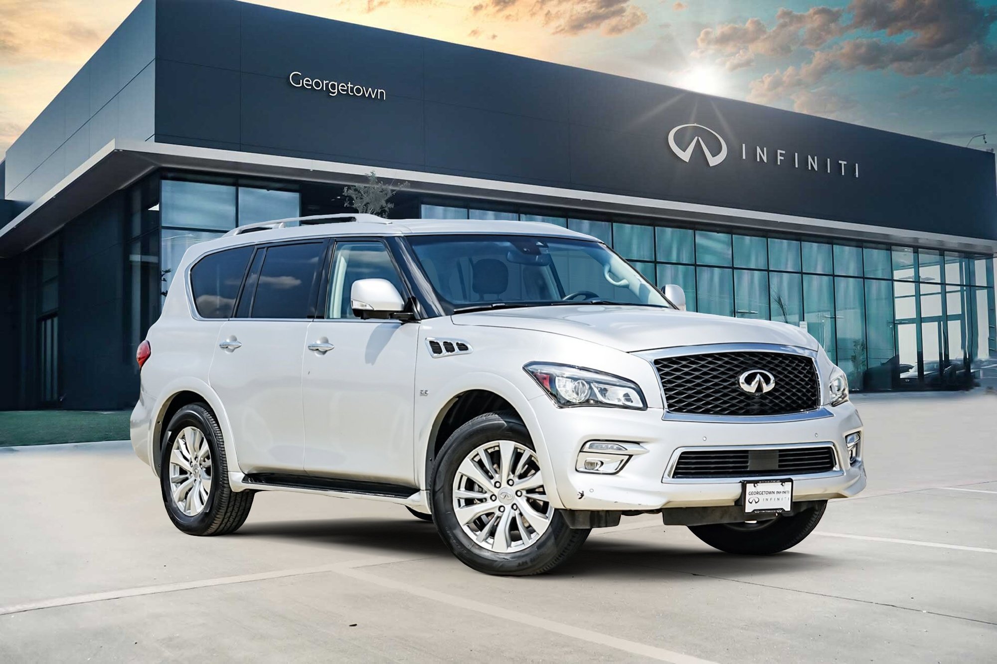Used 2017 INFINITI QX80 4WD w/ Driver Assistance Package image 1