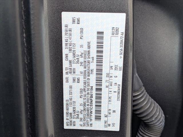 Used 2022 Ford F150 Platinum w/ Equipment Group 701A High RWD image 25