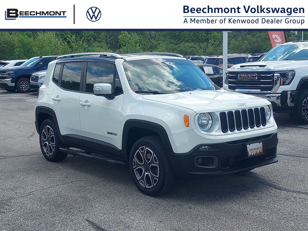 Used 2018 Jeep Renegade Limited w/ UConnect 8.4 Nav Group AWD/4WD image 1