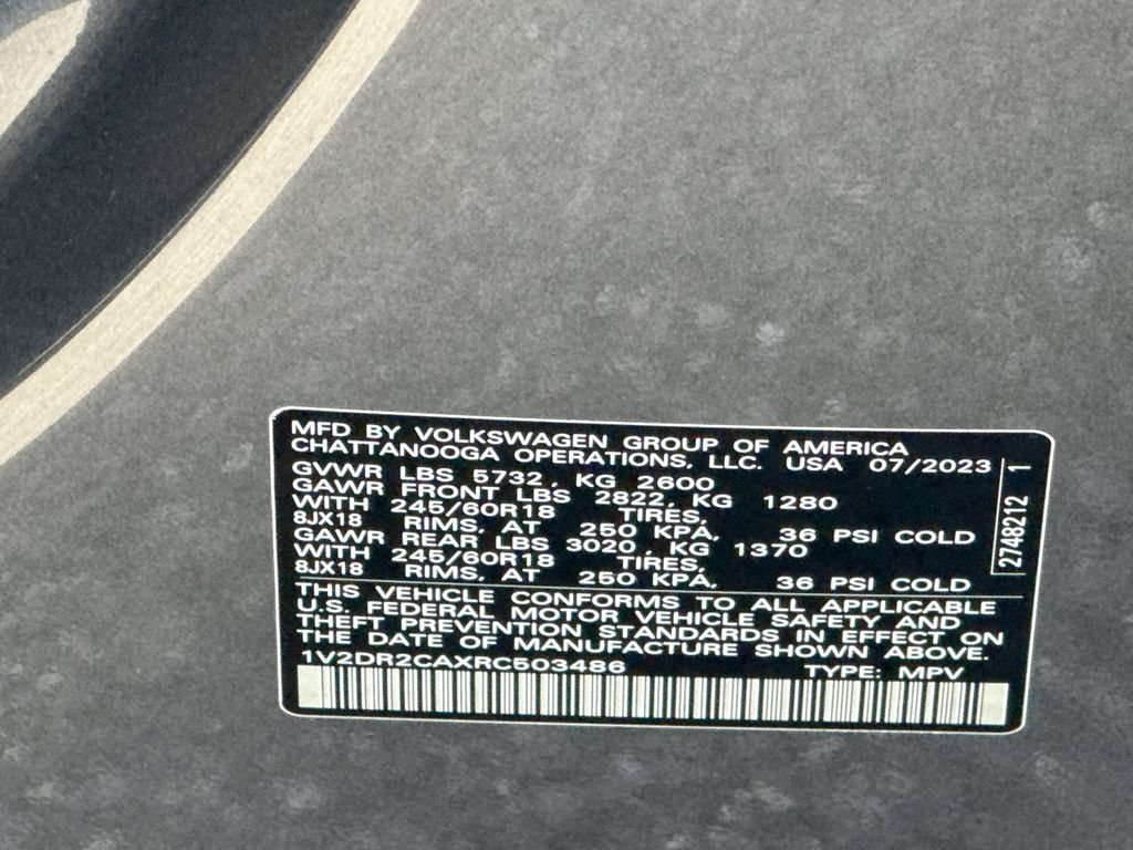 Used 2024 Volkswagen Atlas SE FWD image 29