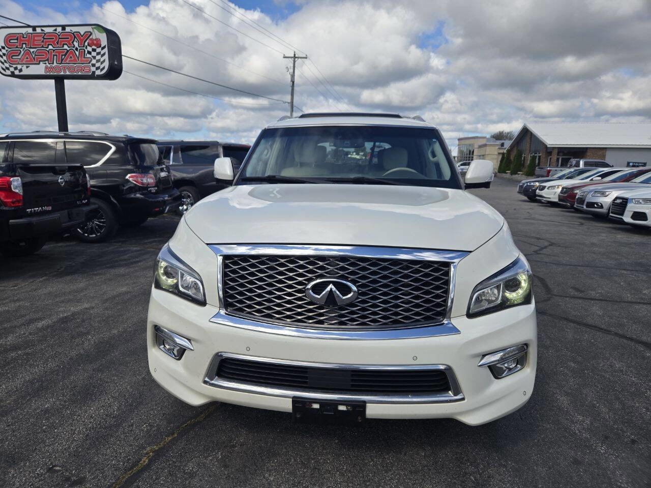 Used 2016 INFINITI QX80 Luxe w/ 22" Wheel Package image 24