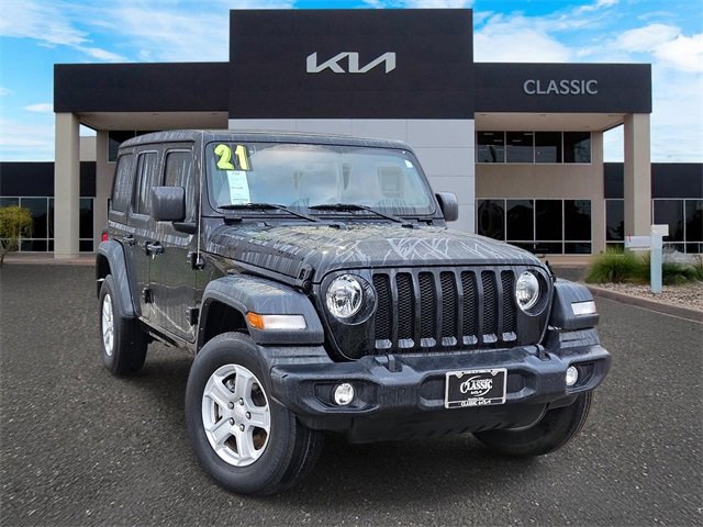 Used 2021 Jeep Wrangler Unlimited Sport S w/ Sun And Sound Package