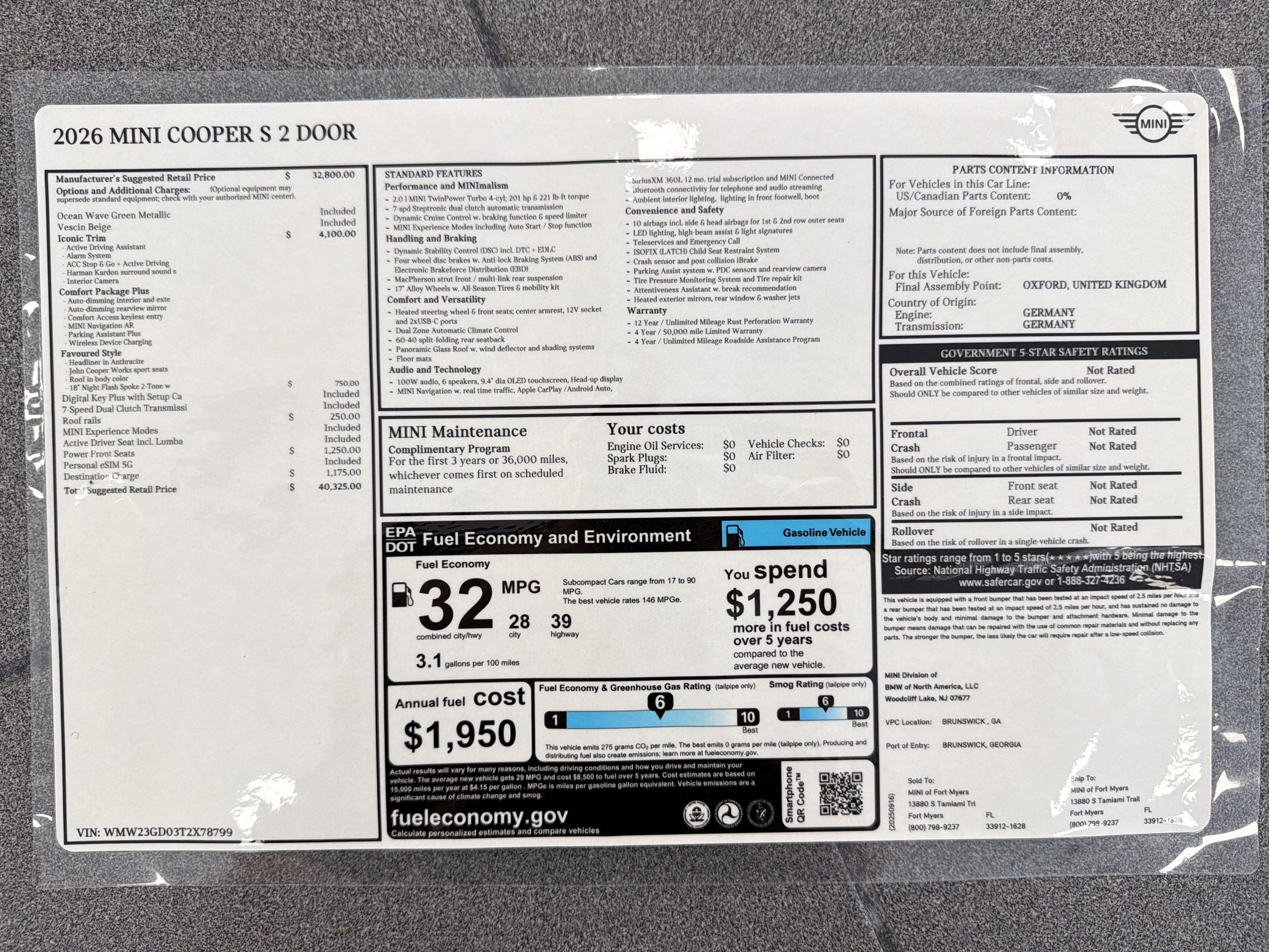 Certified 2026 MINI Cooper S FWD image 35