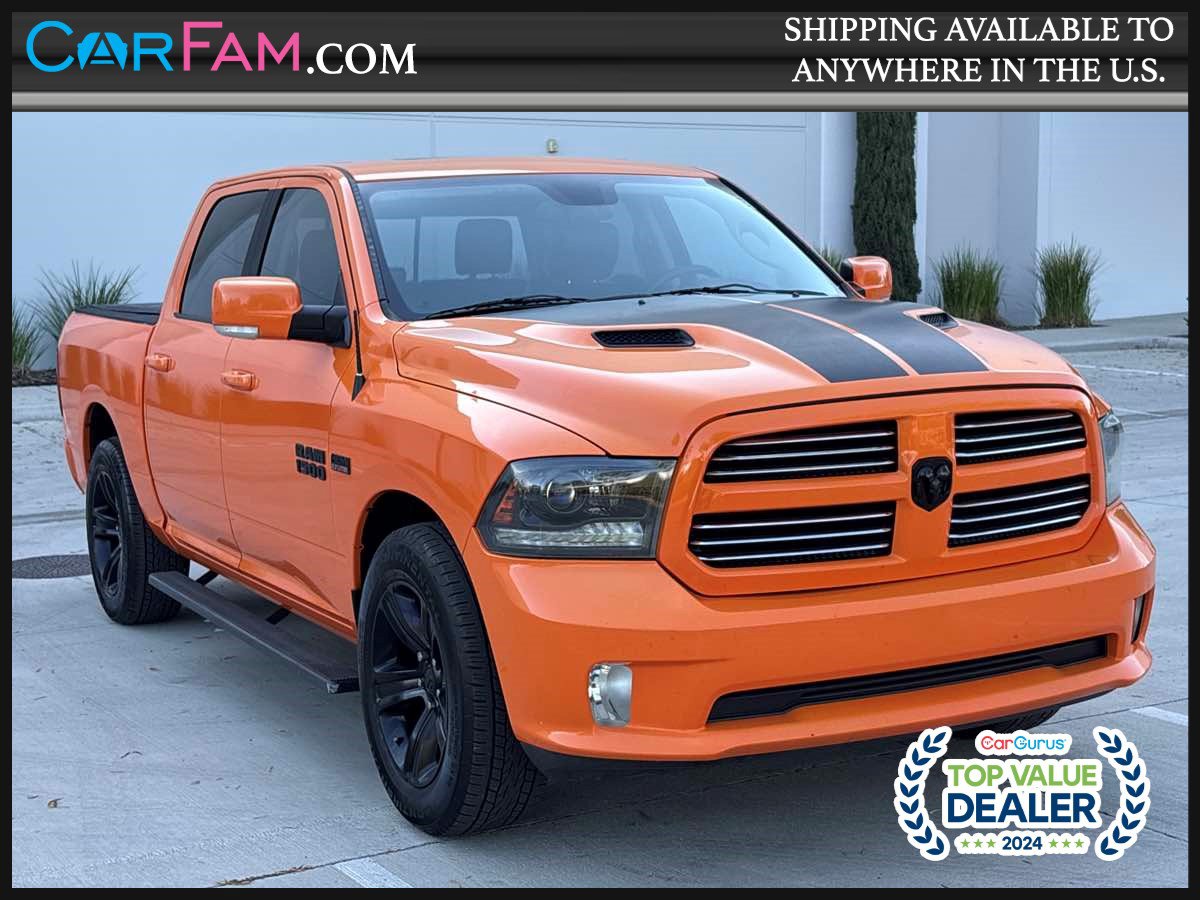 Used 2015 RAM 1500 Sport w/ Ignition Orange Sport Package