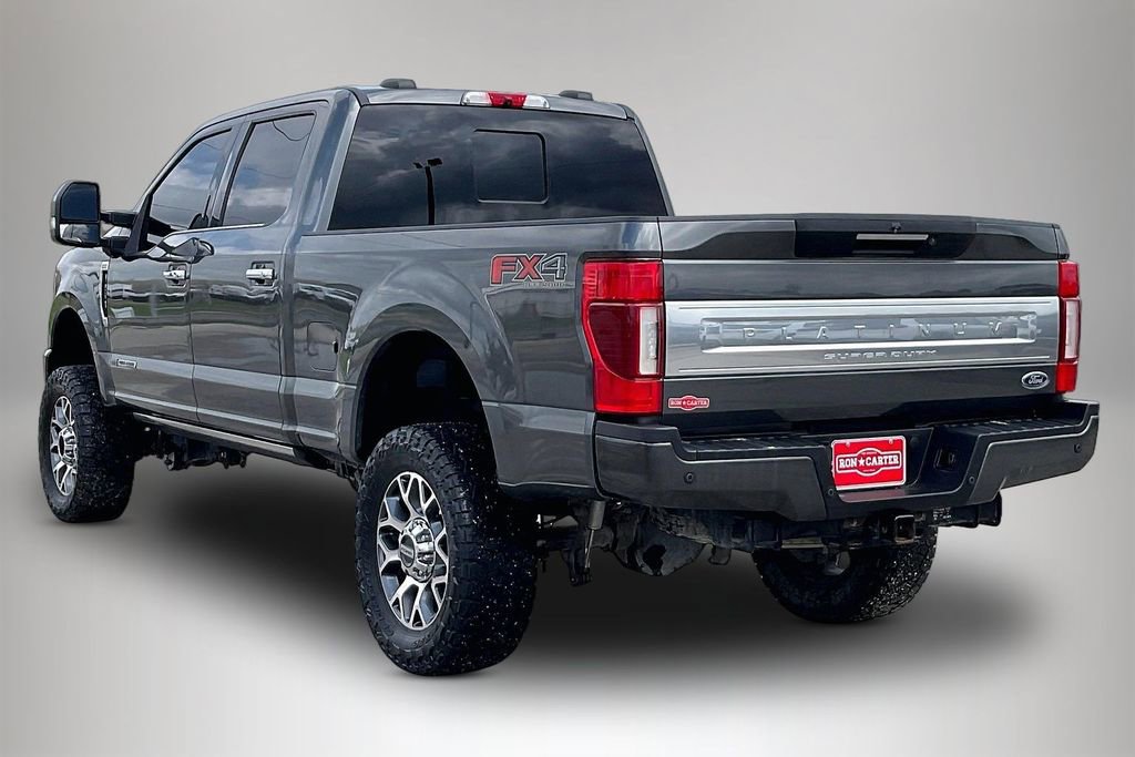 Used 2020 Ford F250 Platinum w/ FX4 Off-Road Package AWD/4WD image 4
