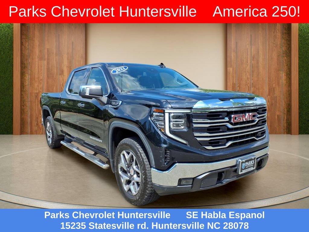 Certified 2022 GMC Sierra 1500 SLT w/ X31 Off-Road Package AWD/4WD image 1