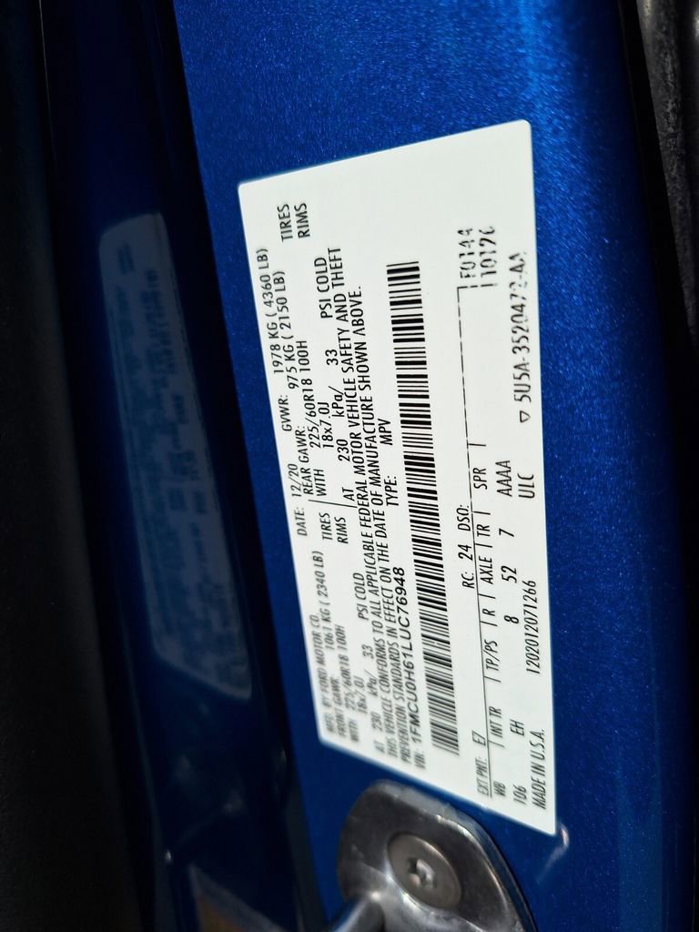 Used 2020 Ford Escape SEL image 32