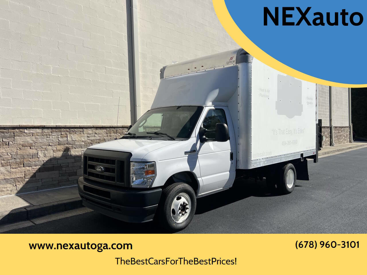 Used 2021 Ford E-350 and Econoline 350 Super Duty w/ Power Windows & Locks Group RWD image 1