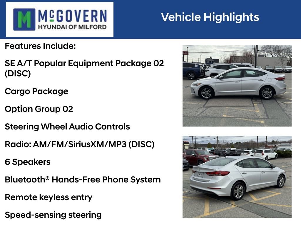 Used 2017 Hyundai Elantra SE FWD image 4
