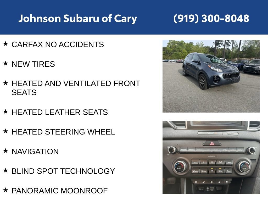 Used 2017 Kia Sportage EX w/ EX Technology Package image 6