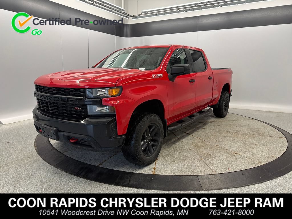 Used 2020 Chevrolet Silverado 1500 Custom Trail Boss w/ Custom Convenience Package AWD/4WD image 1