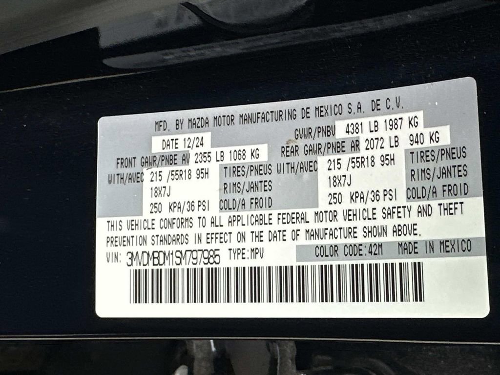 Certified 2025 MAZDA CX-30 AWD 2.5 S w/ Premium Package image 33