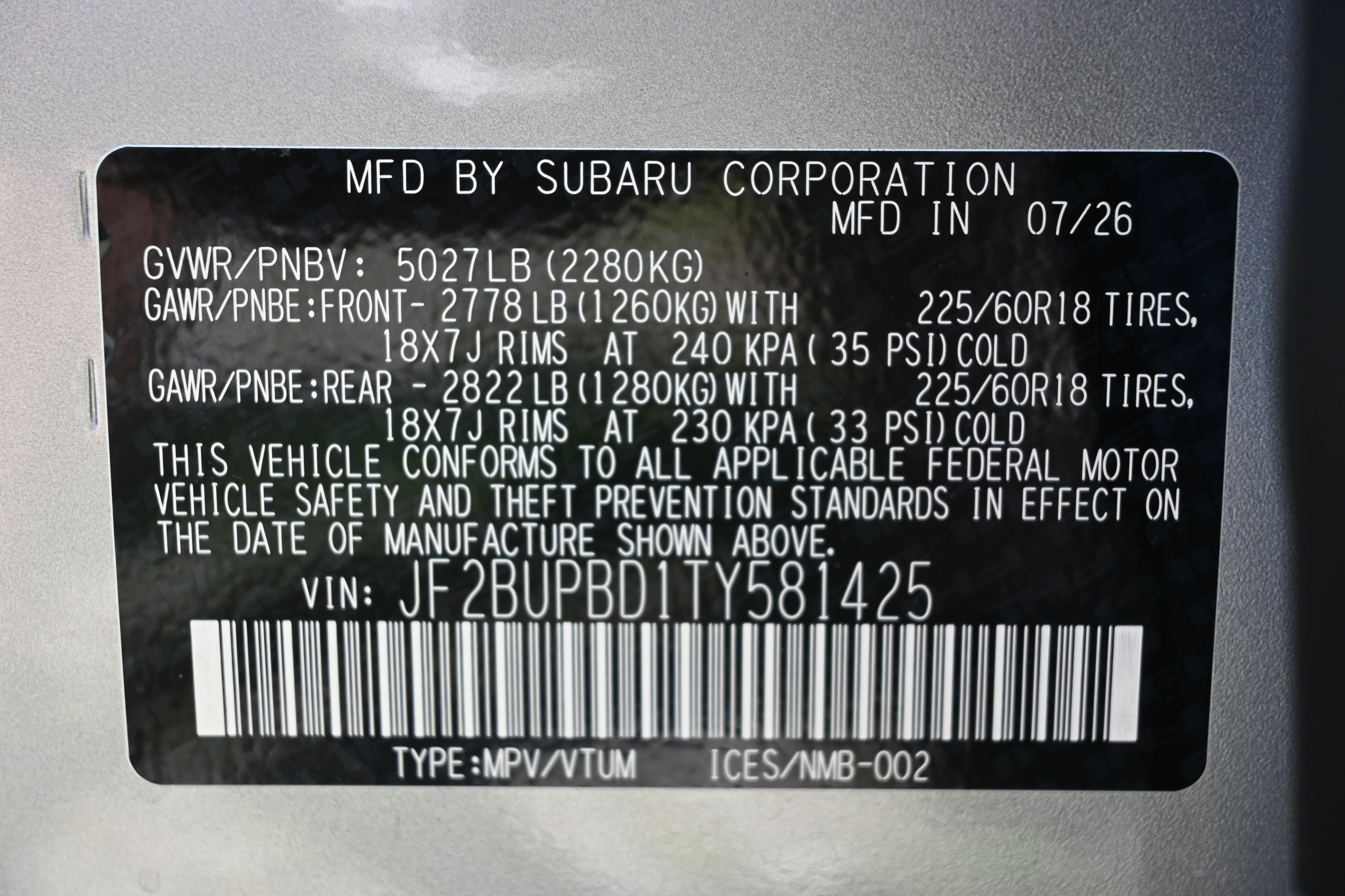 New 2026 Subaru Outback Premium AWD/4WD image 38