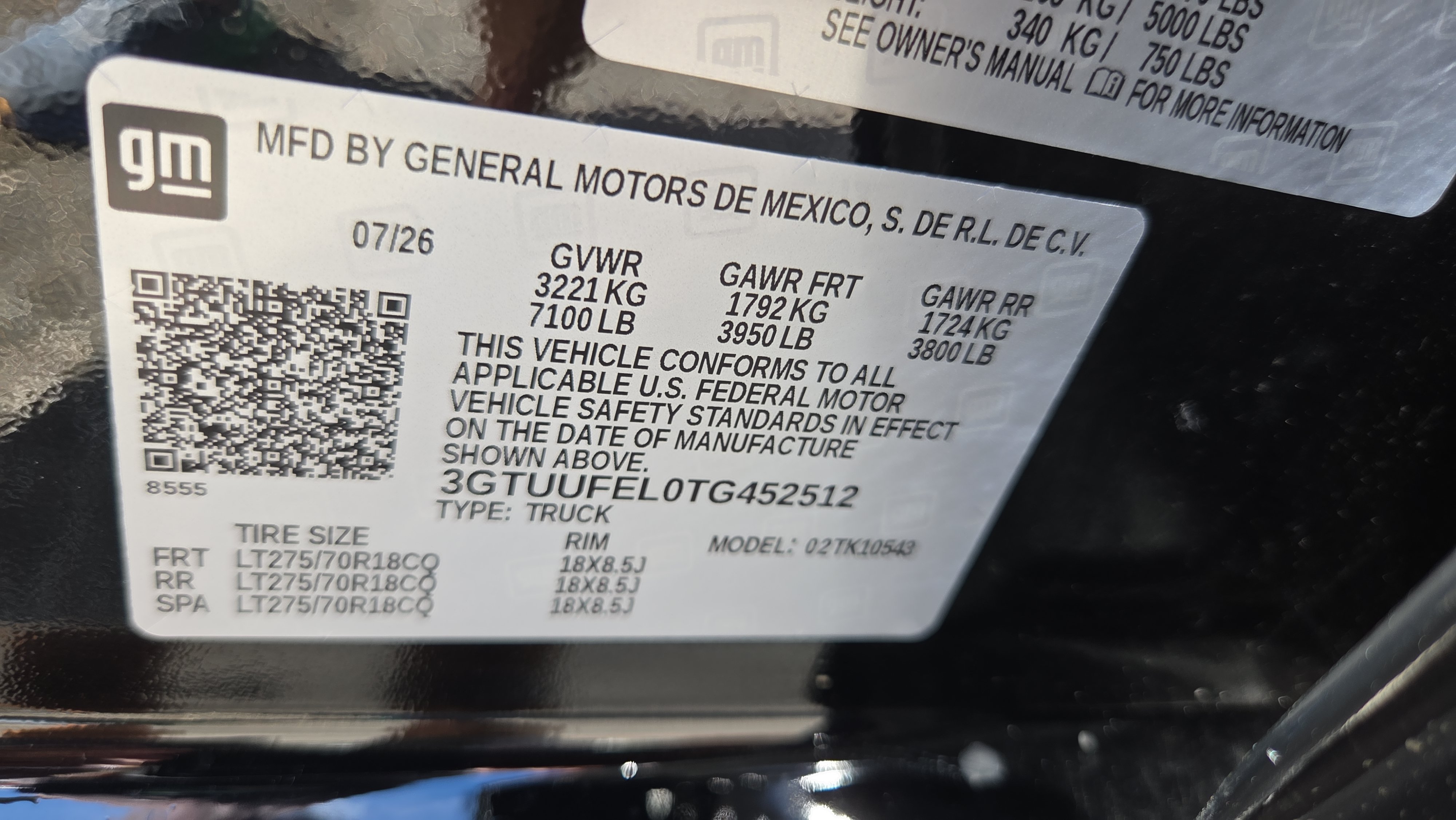 New 2026 GMC Sierra 1500 AT4X AWD/4WD image 17