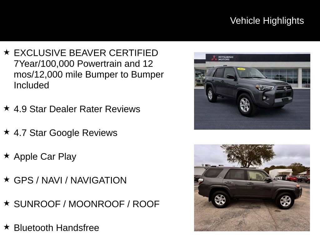 Used 2023 Toyota 4Runner SR5 Premium w/ Moonroof Package image 5