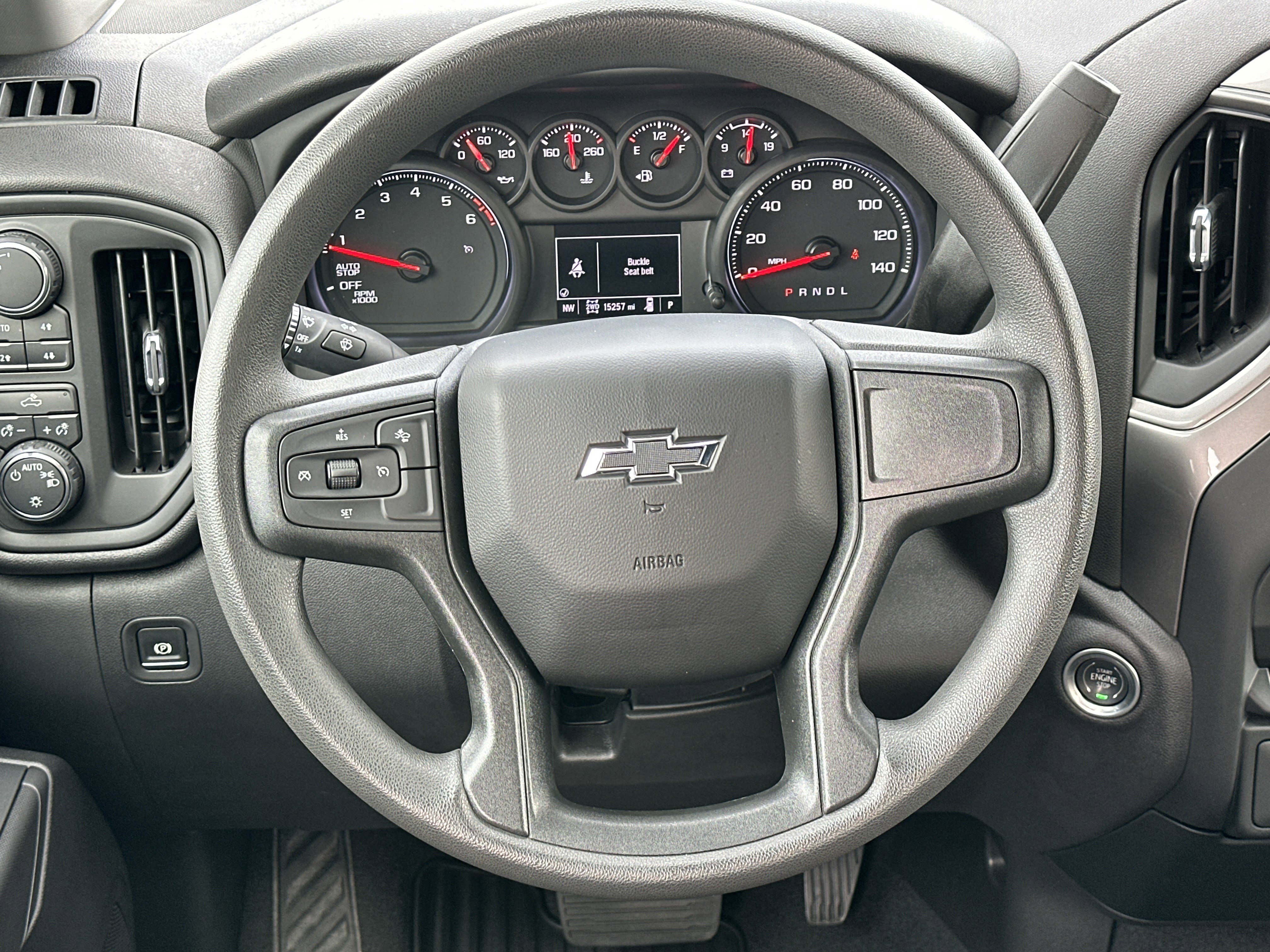 Certified 2024 Chevrolet Silverado 1500 Custom Trail Boss w/ Turbomax Blackout Package AWD/4WD image 25