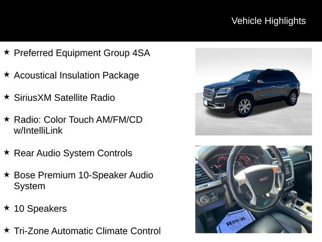 Used 2016 GMC Acadia SLT image 7