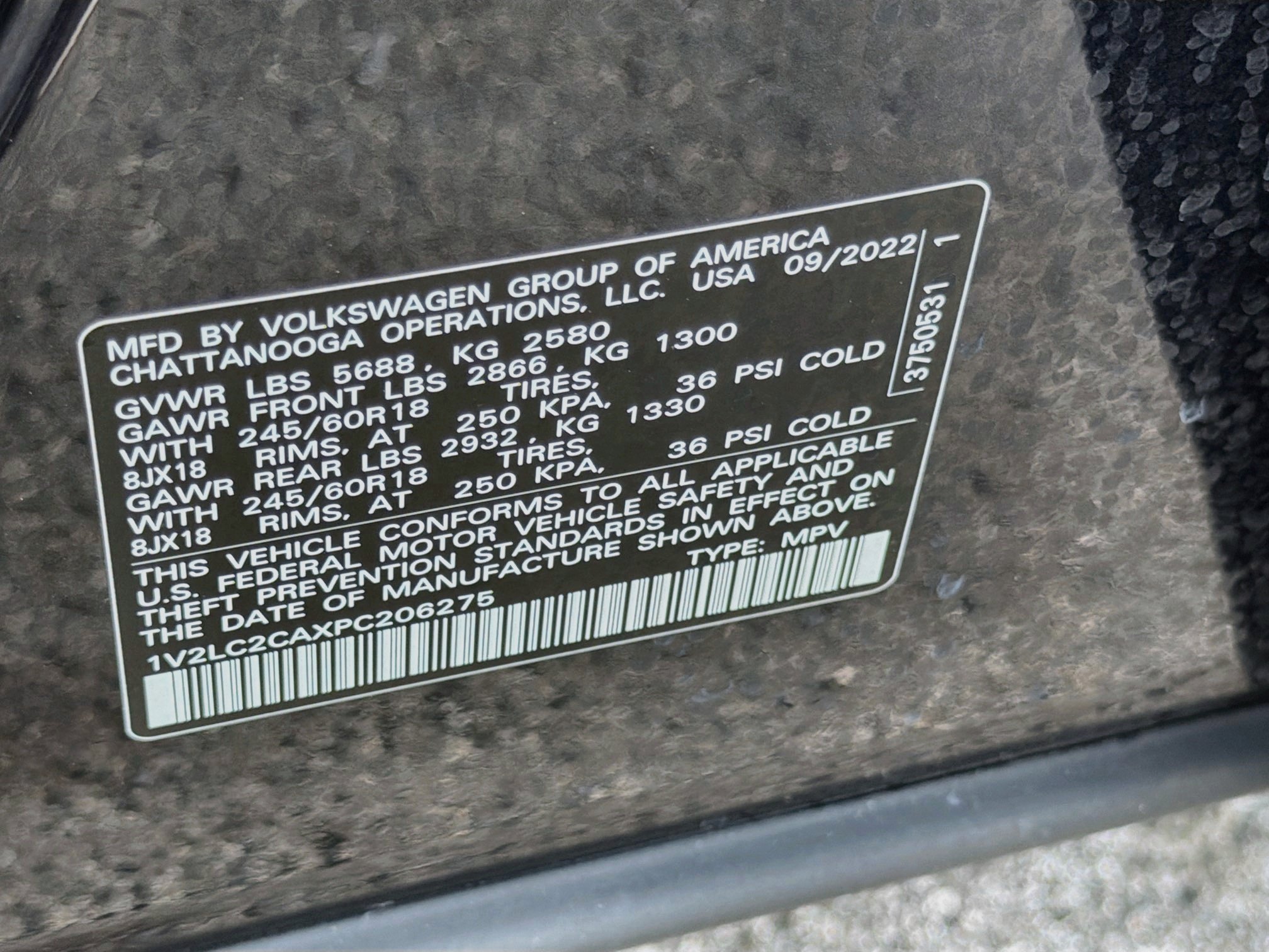 Used 2023 Volkswagen Atlas Cross Sport SE AWD/4WD image 43