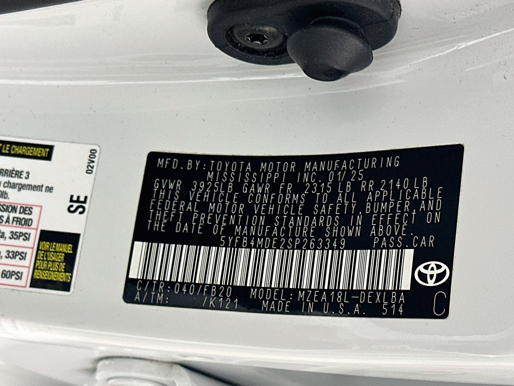 Used 2025 Toyota Corolla LE FWD image 12