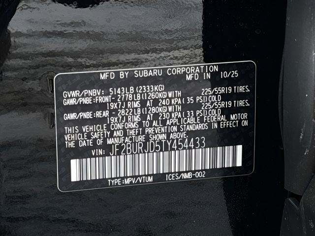 New 2026 Subaru Outback Touring XT image 32