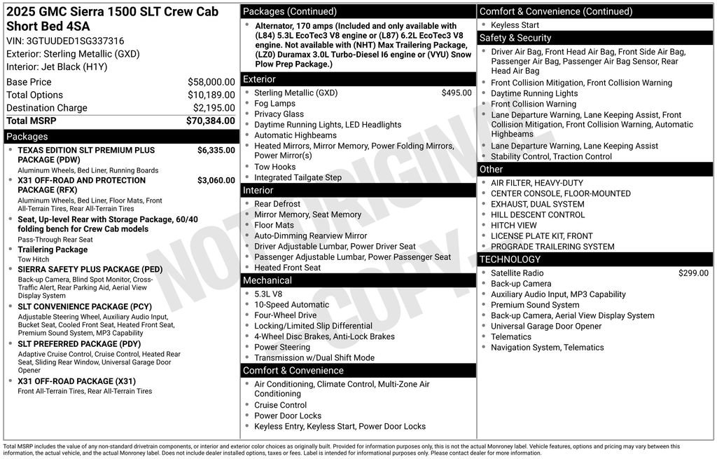 Used 2025 GMC Sierra 1500 SLT image 37