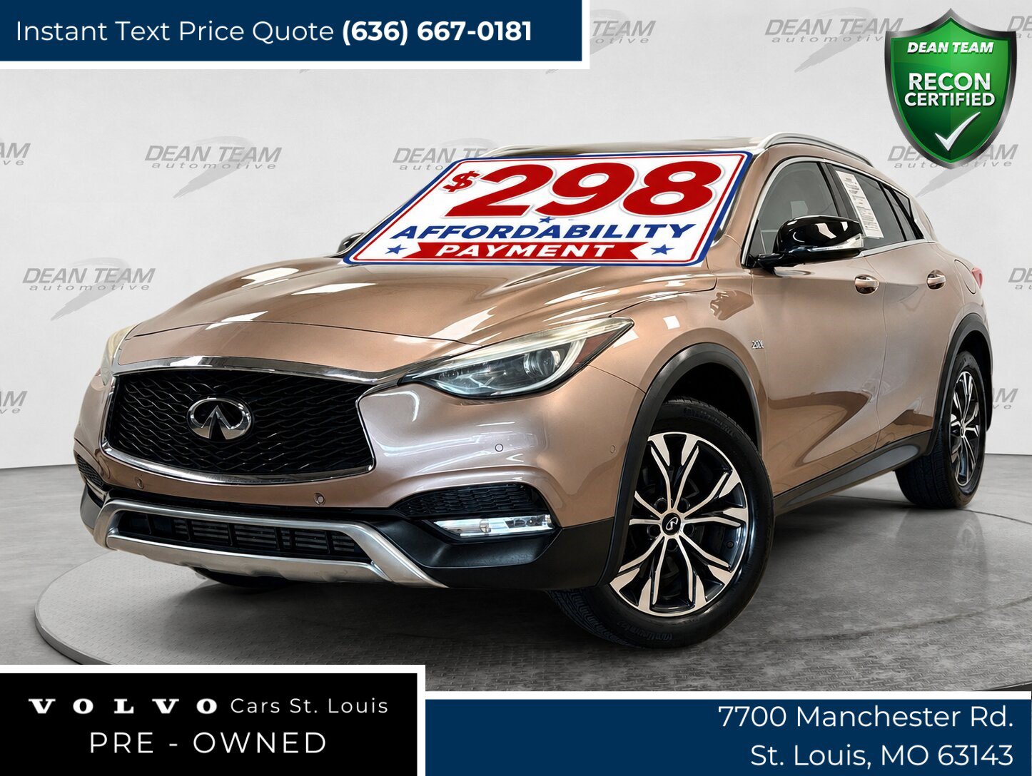 Used 2017 INFINITI QX30 Premium w/ Navigation Package AWD/4WD image 1