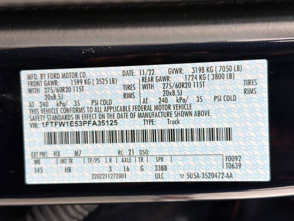 Used 2023 Ford F150 Lariat w/ FX4 Off-Road Package image 41