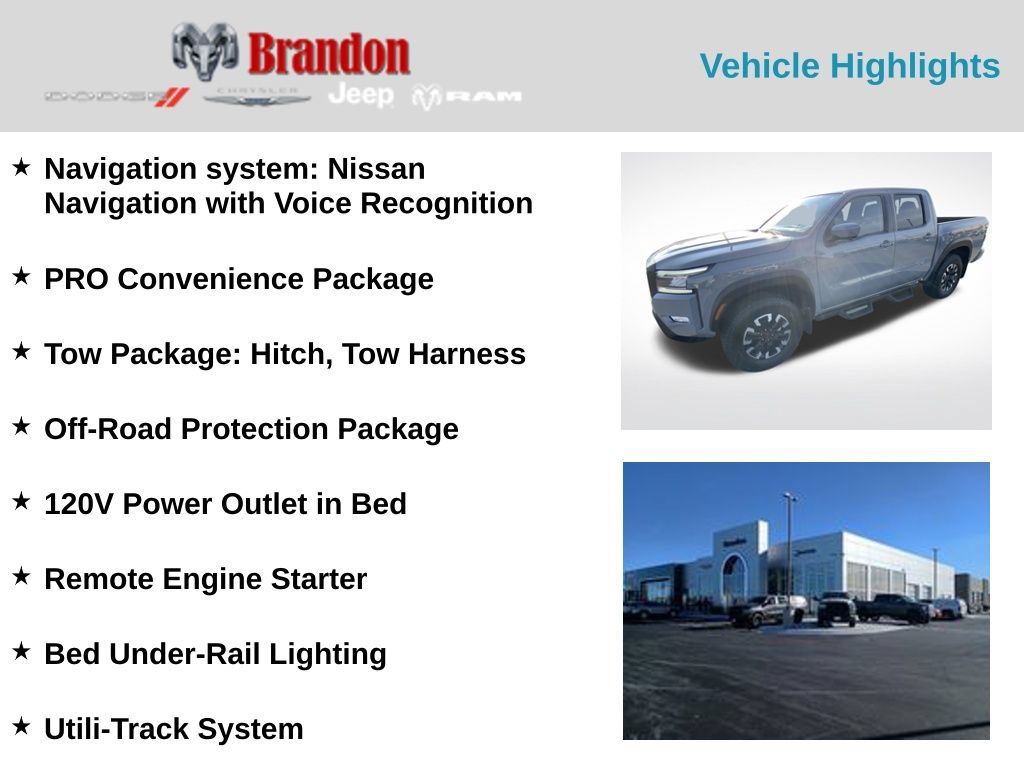 Used 2023 Nissan Frontier PRO-4X w/ Pro Convenience Package AWD/4WD image 5