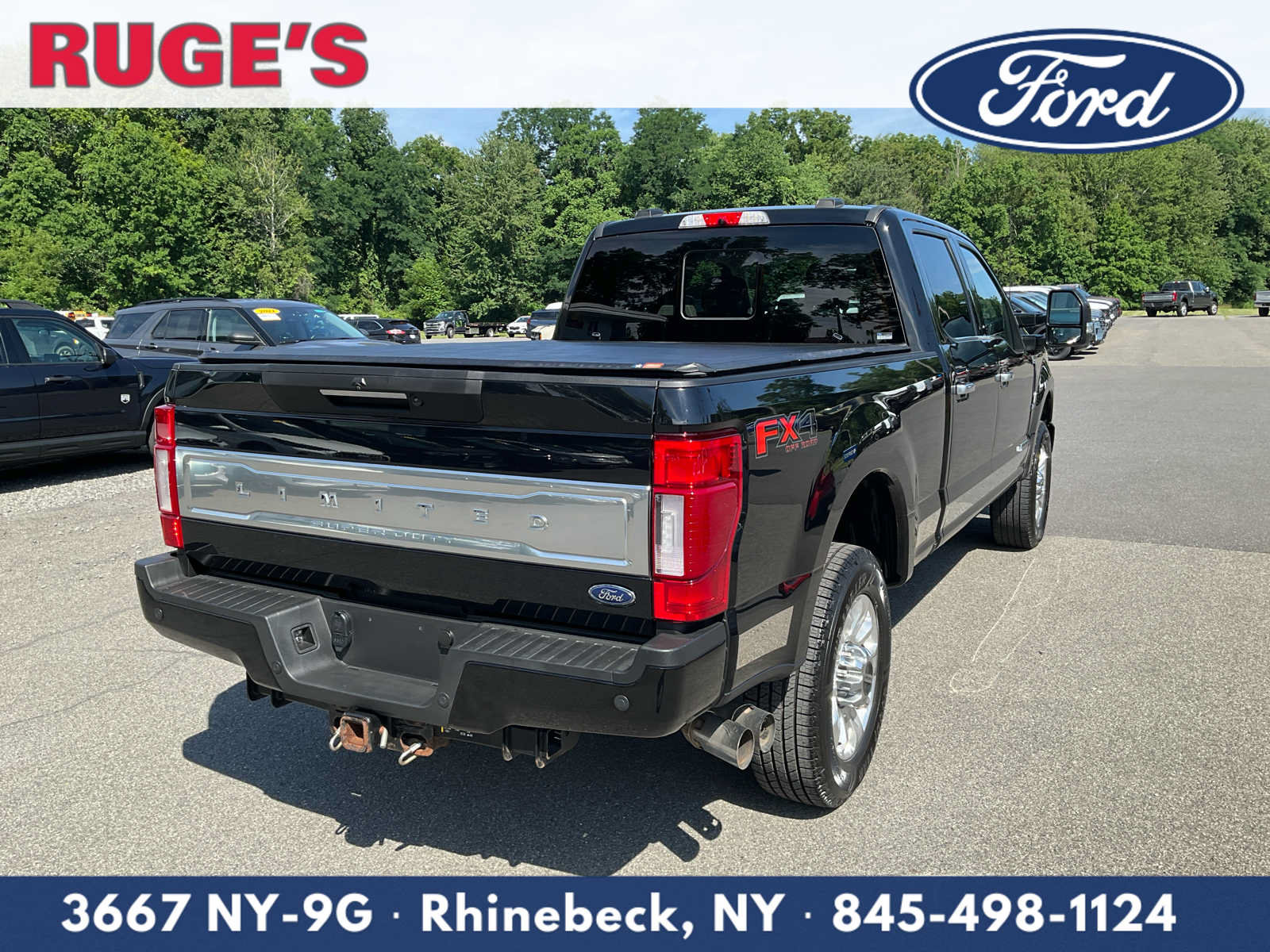 Used 2021 Ford F350 Limited w/ FX4 Off-Road Package AWD/4WD image 3