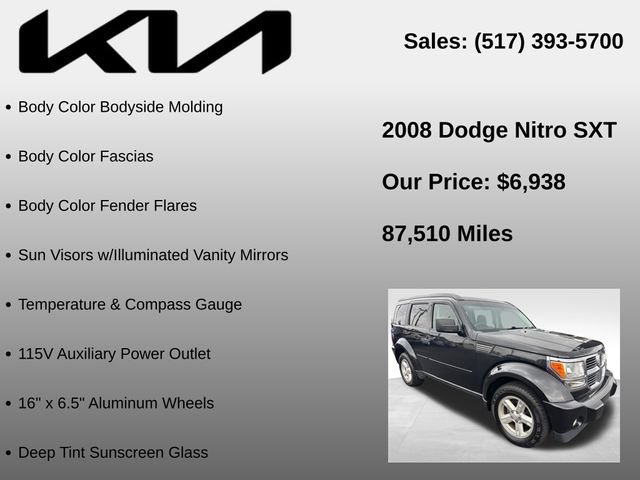 Used 2008 Dodge Nitro SXT AWD/4WD image 15