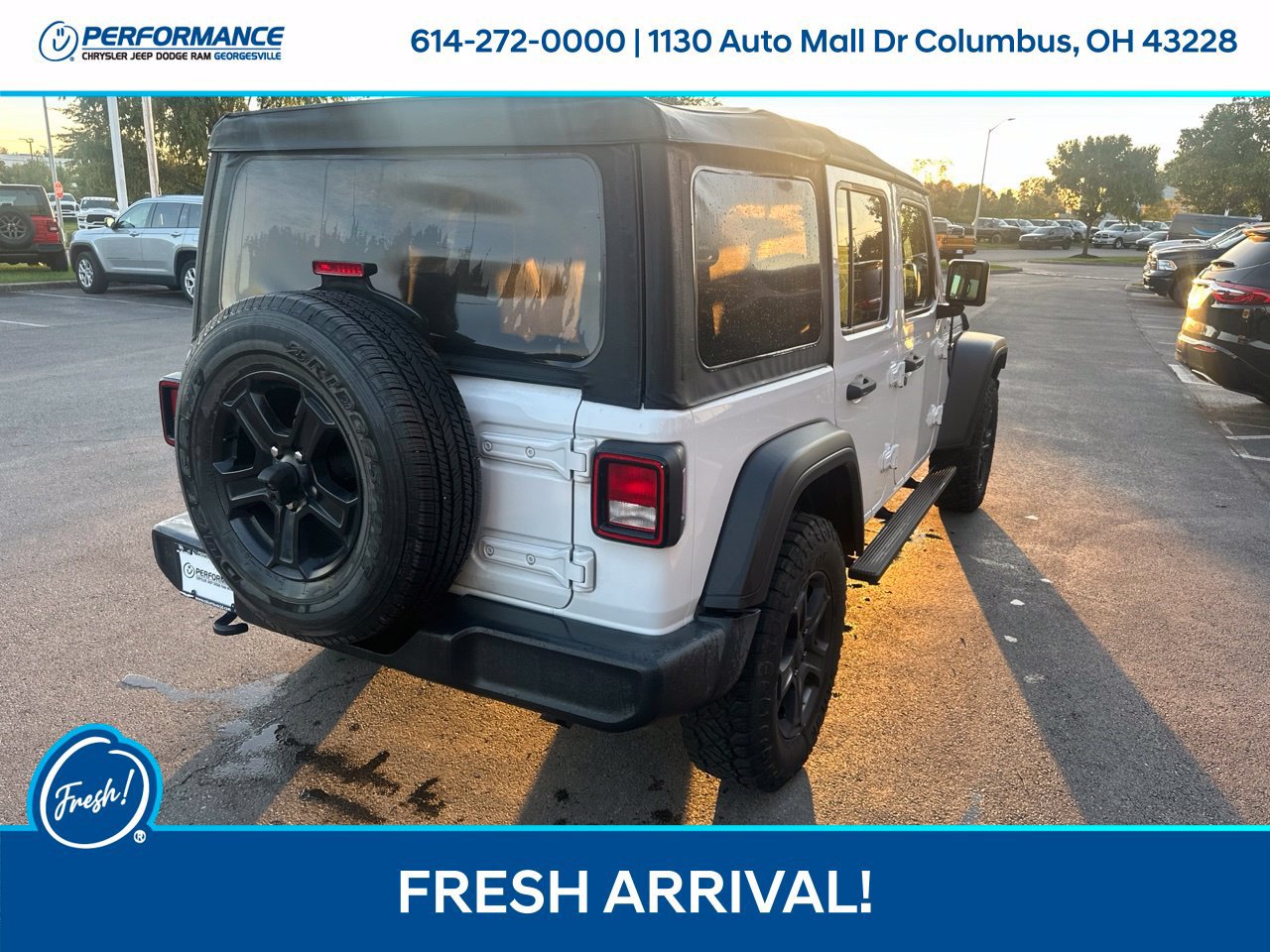 Used 2021 Jeep Wrangler Unlimited Sport AWD/4WD image 4
